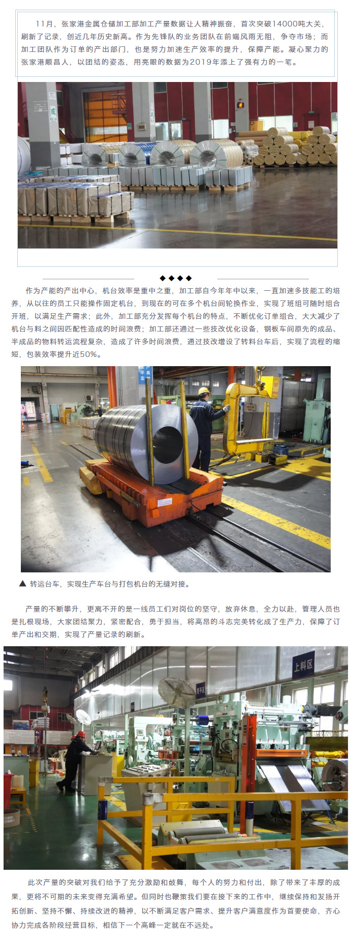 團結聚力，張家港金屬加工部月加工量創(chuàng)新高.jpg